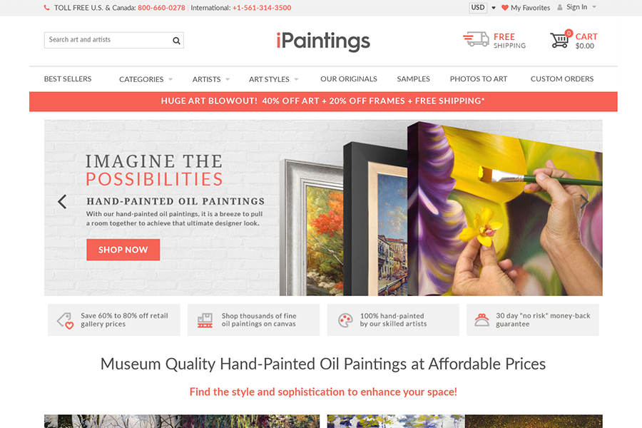 iPaintings.com: Bringing Museum-Quality Paintings to Your Home