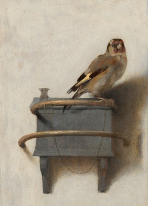The Goldfinch - Carel Fabritius - Most Popular Paintings