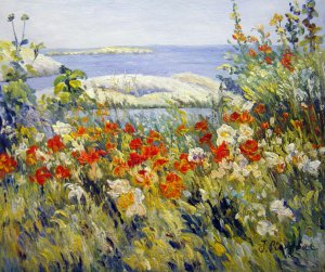 Reproduction oil paintings - Childe Hassam - Celia Thaxter's Garden