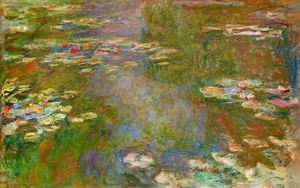 Claude Monet, Water Lilies 8, 1919, Painting on canvas