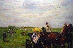 Reproduction oil paintings - Edgar Degas - Carriage At The Races