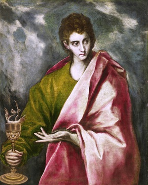 Reproduction oil paintings - El Greco - Apostle Saint John the Evangelist