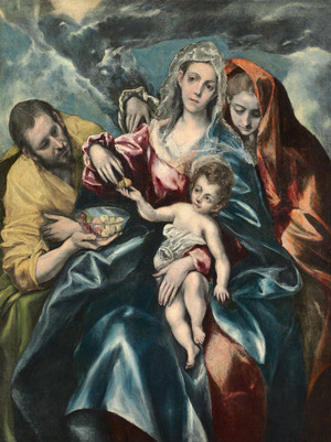 Reproduction oil paintings - El Greco - Holy Family