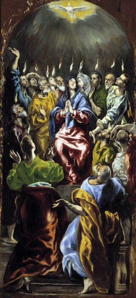 Reproduction oil paintings - El Greco - Pentecost
