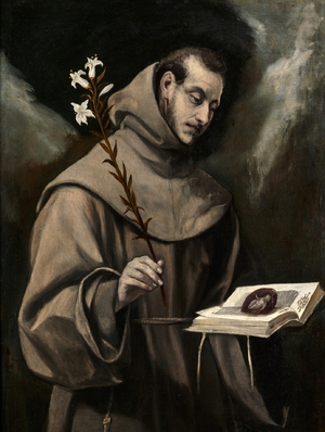 Reproduction oil paintings - El Greco - Saint Anthony of Padua