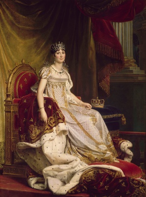 Francois Gerard, Josephine in Coronation Costume, Painting on canvas