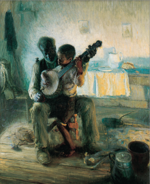 Reproduction oil paintings - Henry Ossawa Tanner - Banjo Lesson