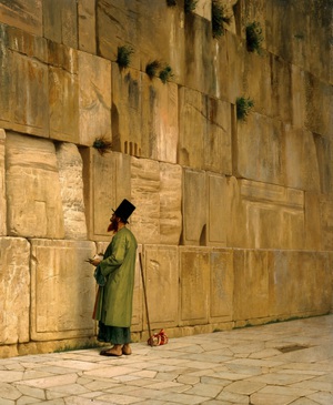 Reproduction oil paintings - Jean-Leon Gerome - The Wailing Wall