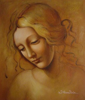 Reproduction oil paintings - Leonardo Da Vinci - Female Head
