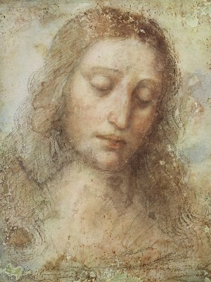 Reproduction oil paintings - Leonardo Da Vinci - Head of Christ