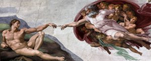 Reproduction oil paintings - Michelangelo - Creation of Man