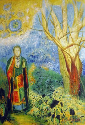 Reproduction oil paintings - Odilon Redon - Buddha