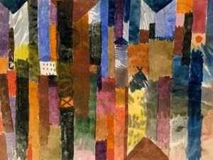 Reproduction oil paintings - Paul Klee - Before the Town, 1915