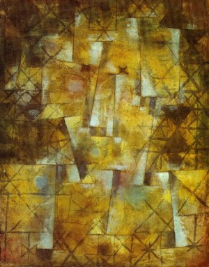 Reproduction oil paintings - Paul Klee - God of the Northern Forest, 1922