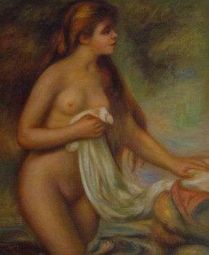 Reproduction oil paintings - Pierre-Auguste Renoir - Bather With Long Hair