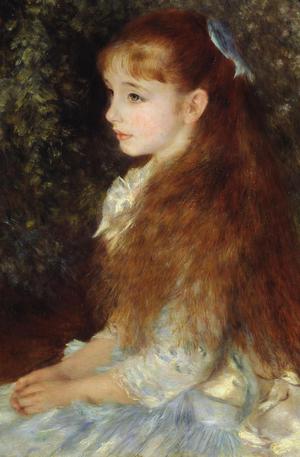 Pierre-Auguste Renoir, Portrait of Irène Cahen d'Anvers (also known as Little Irene), Painting on canvas