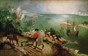 Landscape with the Fall of Icarus Art Reproduction
