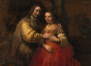 Rembrandt van Rijn, The Jewish Bride, Painting on canvas