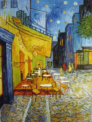 Vincent Van Gogh, Cafe Terrace At Night, Art Reproduction