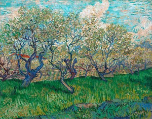 Reproduction oil paintings - Vincent Van Gogh - An Orchard in Blossom