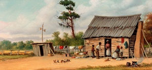 Reproduction oil paintings - William Aiken Walker - The Old Cabin