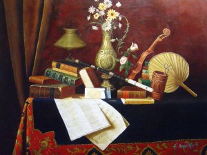 Reproduction oil paintings - William Michael Harnett - Ease