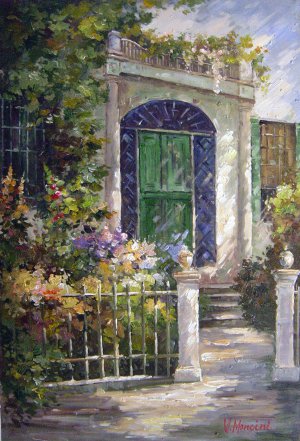 Famous paintings of House Scenes: Portsmouth Doorway