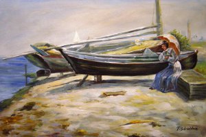 Addison Thomas Millar, The Seashore, Painting on canvas