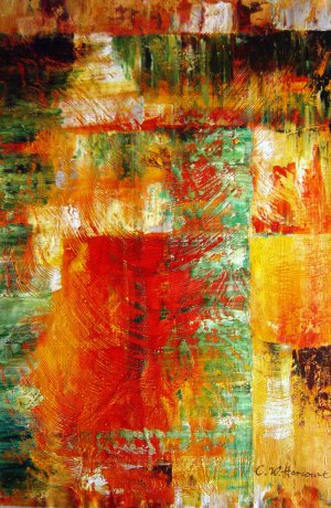 Famous paintings of Abstract: Adventurous Abstract