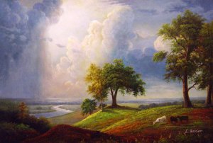 California Spring, Albert Bierstadt, Art Paintings
