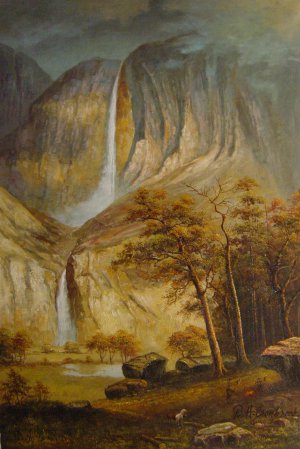 Reproduction oil paintings - Albert Bierstadt - Cho-looke, The Yosemite Fall