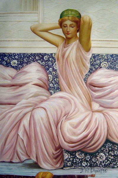 Silver. The painting by Albert Joseph Moore