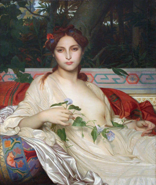 Albayde. The painting by Alexandre Cabanel