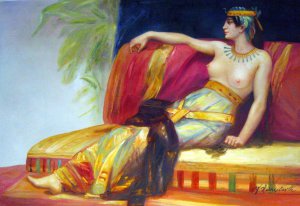 Famous paintings of Nudes: Cleopatra