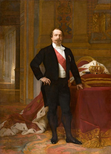 Napoleon III. The painting by Alexandre Cabanel