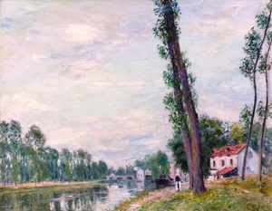 Reproduction oil paintings - Alfred Sisley - Les Bords du Loing