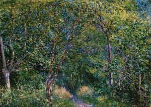 Alfred Sisley, Sous-Bois, Painting on canvas