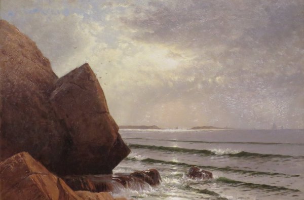 Morning, Cape Ann. The painting by Alfred Thompson Bricher