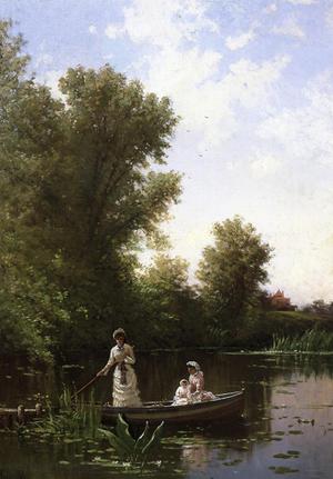 Alfred Thompson Bricher, On the Boat in the Afternoon, Art Reproduction