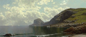 Alfred Thompson Bricher, Seascape, Painting on canvas