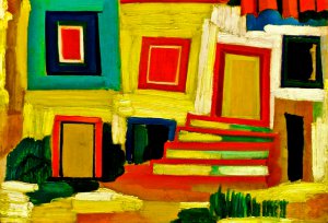 Reproduction oil paintings - Amadeu De Sousa Cardoso - The Little Bright House