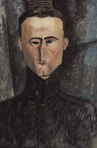Andre Rouveyre. The painting by Amedeo Modigliani