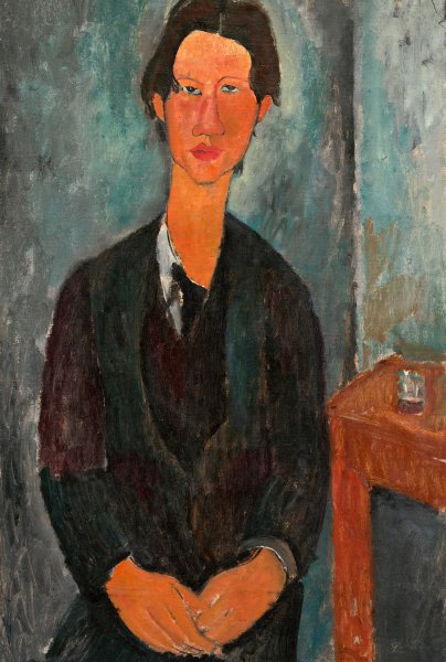 Chaim Soutine. The painting by Amedeo Modigliani