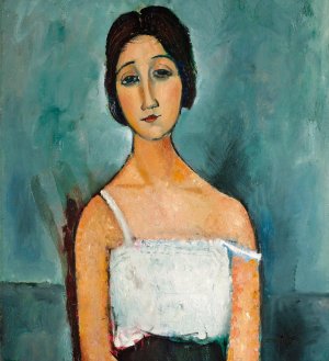 Amedeo Modigliani, Christina, Painting on canvas