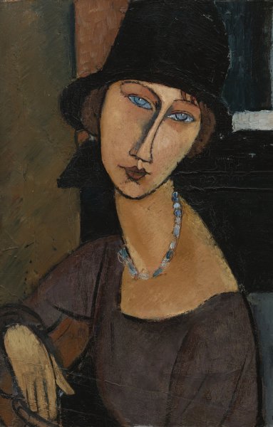 Jean Hebuterne . The painting by Amedeo Modigliani