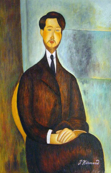Leopold Zborowski. The painting by Amedeo Modigliani