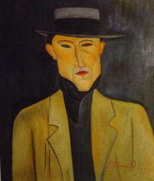 Portrait Of A Man With Hat