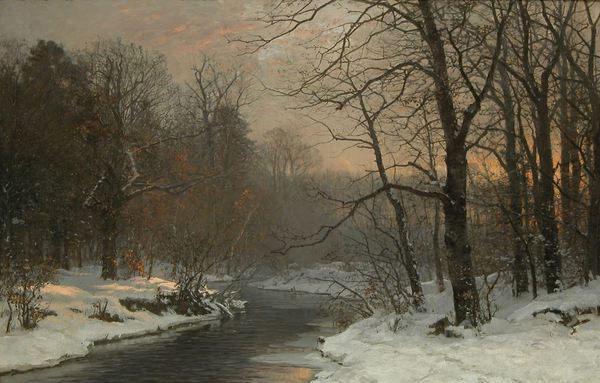 As Evening Falls. The painting by Anders Andersen-Lundby