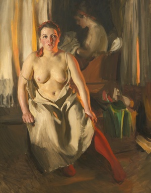 Reproduction oil paintings - Anders Zorn - Red Stockings