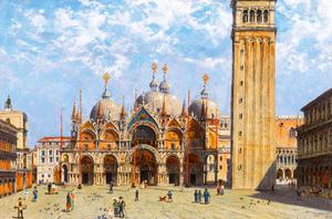 Famous paintings of Religious: Basilica di San Marco